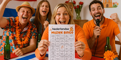 Muziek bingo ik hou van holland