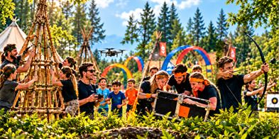 Teambuilding-groepsactiviteit Teambuilding-groepsactiviteit