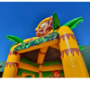Jungle springkussen met glijbaan