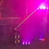 Glowdome disco tent huren met lasers en rookmachine