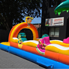 Buikschuifbaan zomers thema strand Buikschuifbaan zomers thema strand