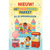 Snoepgoedpakket – Suikerspin, popcorn & wafels