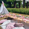 Picknick Tipi Setting