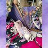 Kuromi Tipi Slaapfeestje met tentjes, lichtjes en decoratie in zwart, paars en roze