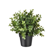 Kunstplant inclusief aluminium pot. 20 cm hoog.