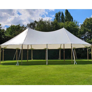 Sailcloth tent 15 x 10 meter met zijwanden