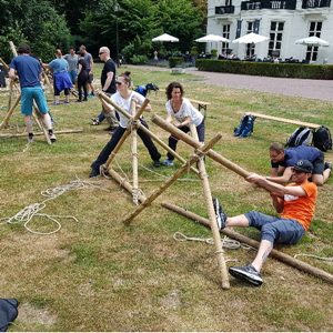 Katapult Bouwen activiteit – creatieve teambuilding