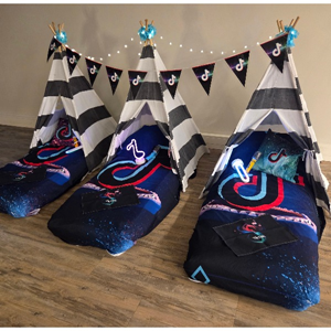 TikTok Tipi Slaapfeestje