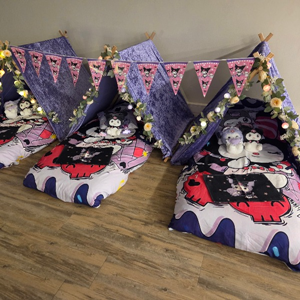 Kuromi Tipi Slaapfeestje