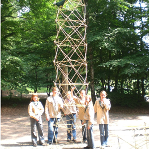 Bouwen met Bamboe activiteit – creatieve teambuilding