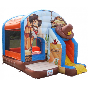 Springkussen Cowboy – stoere Cowboy (overdekt)