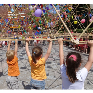 Bouwen met Bamboe activiteit – creatieve teambuilding