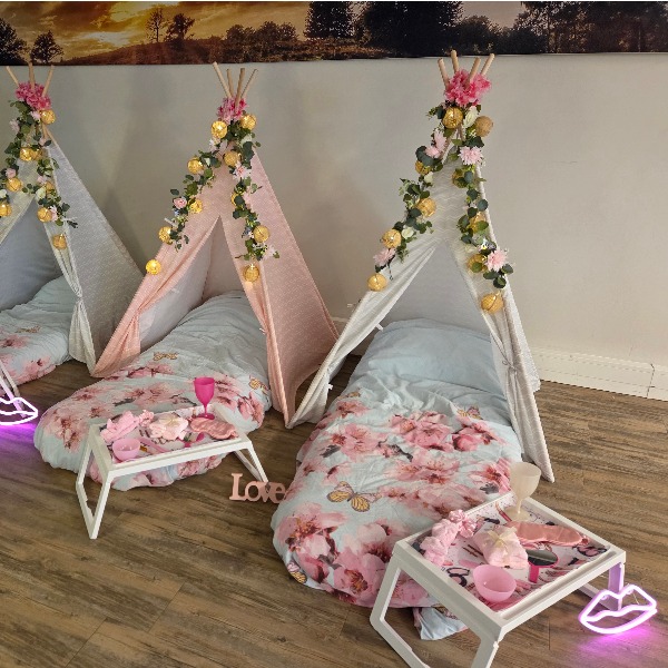 Beauty Tipi Slaapfeestje Beauty Tipi Slaapfeestje