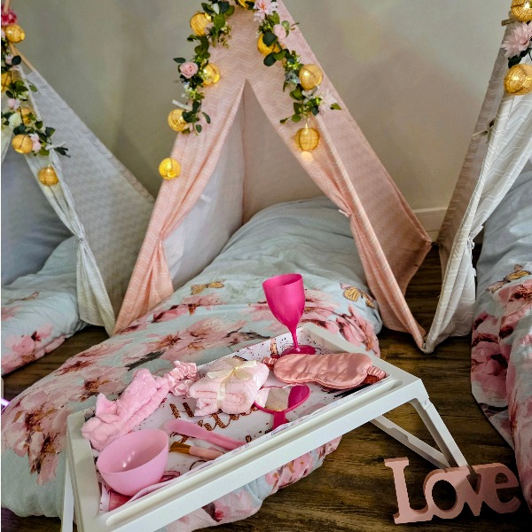 Beauty Tipi Slaapfeestje Beauty Tipi Slaapfeestje