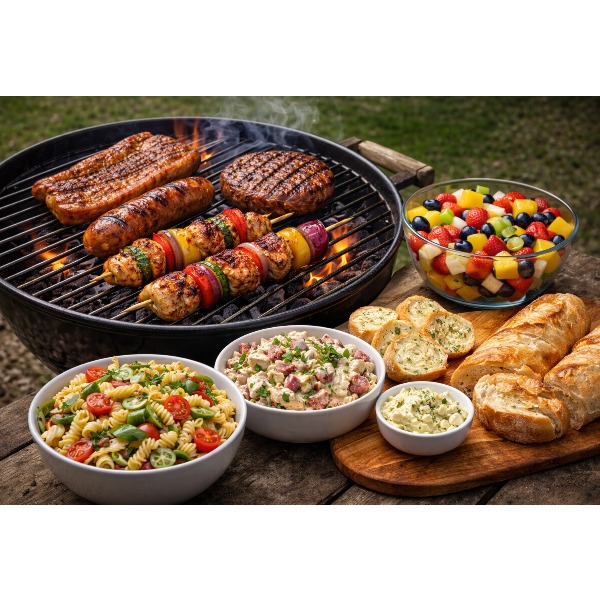 vleespakket barbecue huren