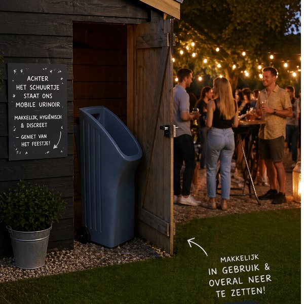 Mobiel urinoir huren €35 | Easy Peezy plaszuil