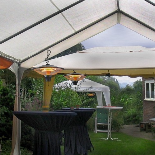 Belastingen passie briefpapier Hangende partytent heater huren | Partyverhuur-Verkoop